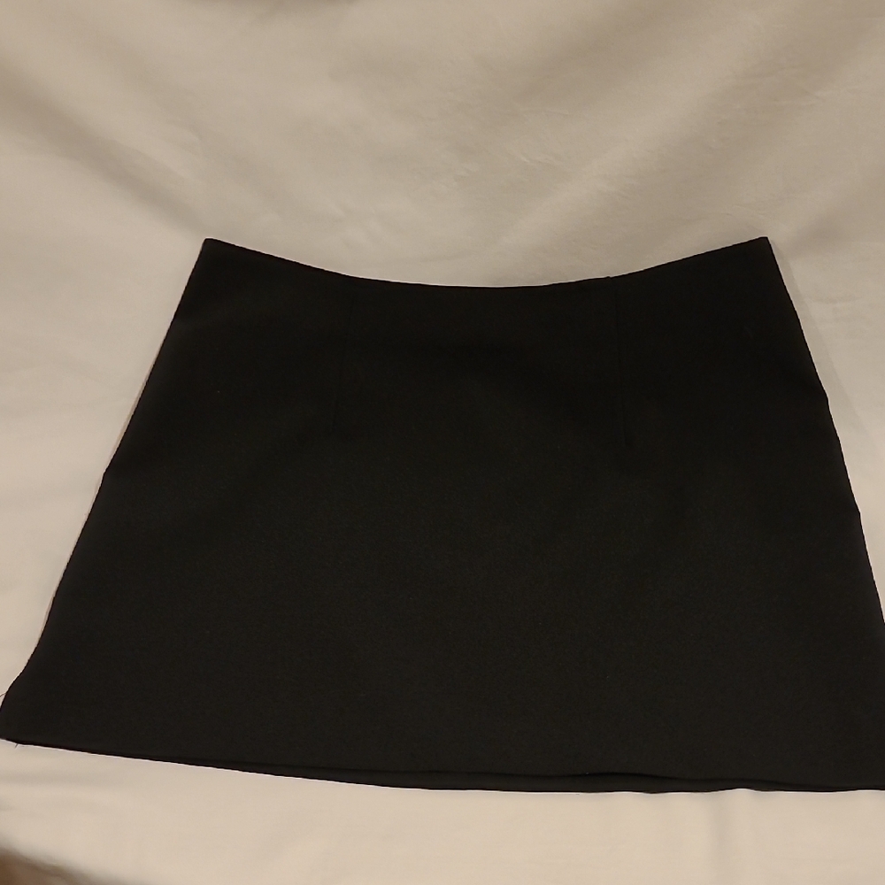 Vintage Point of View black miniskirt Circa 1999